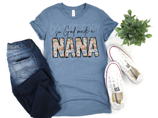 So God Made a Nana DTF