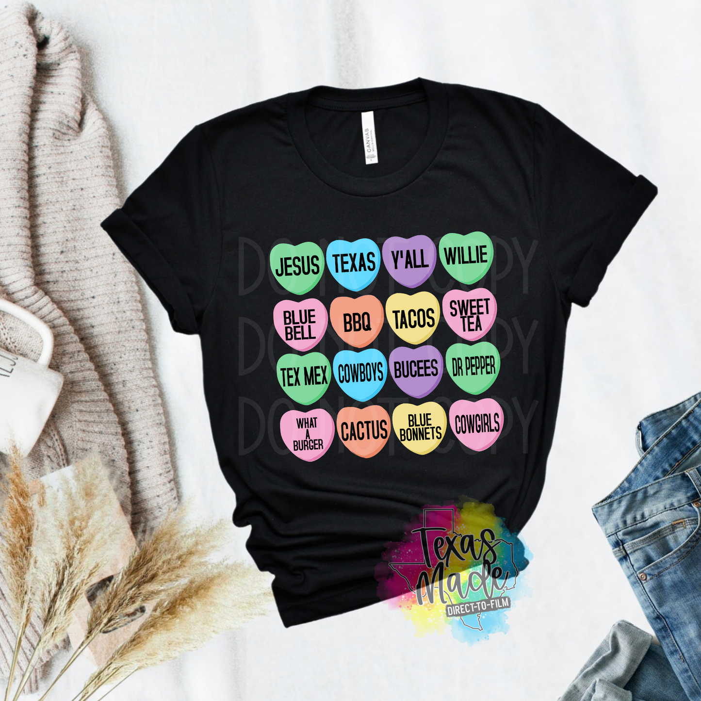 Texas V-Day Hearts DTF
