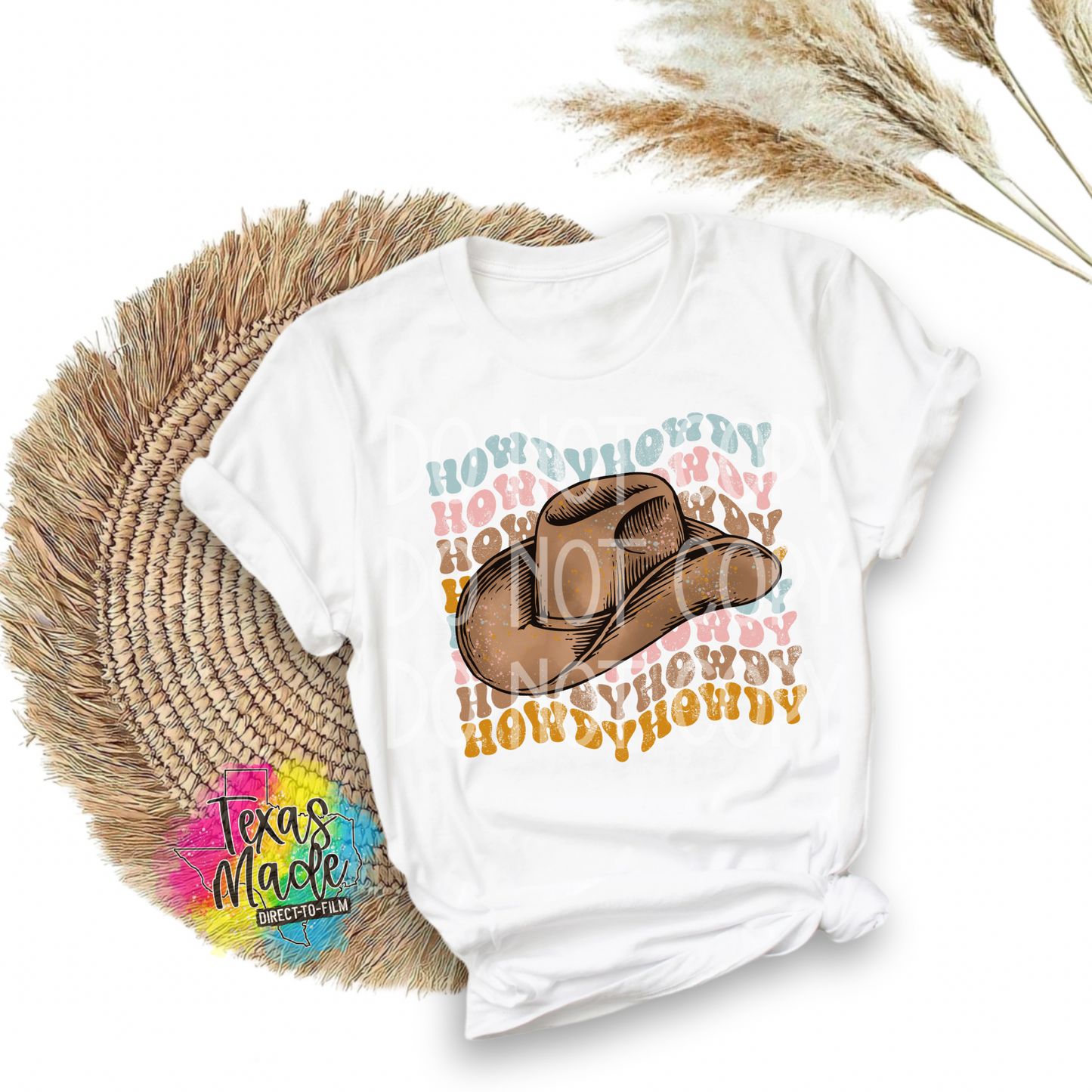 Howdy Howdy Howdy Hat DTF