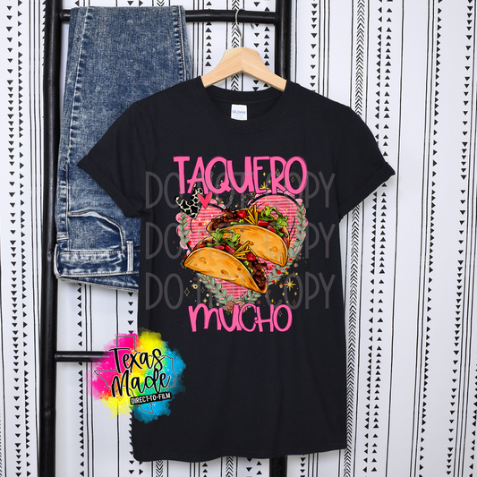 Taquero Mucho (PINK) DTF