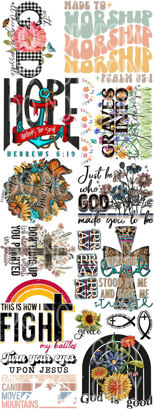 Faith Gang Sheet 60"