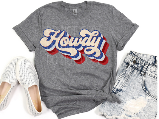Retro Howdy DTF