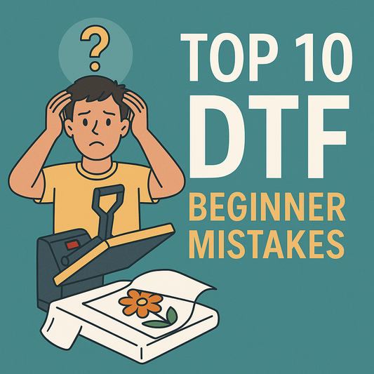 10 Common DTF Beginner Mistakes (and How to Fix Them)