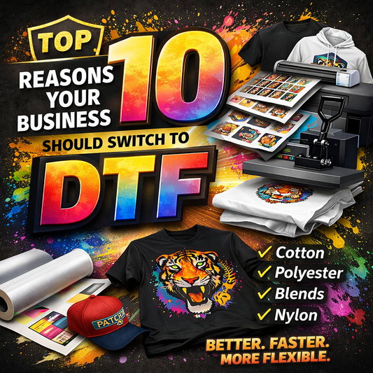 10 Reasons to Choose Custom DTF Transfers for Your Business
