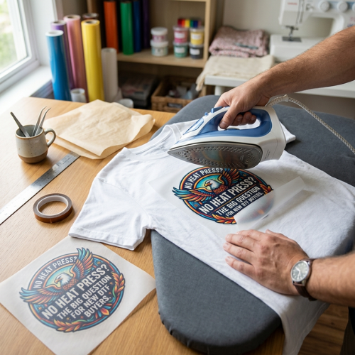 Can You Apply DTF Transfers Without a Heat Press? Alternatives Compared