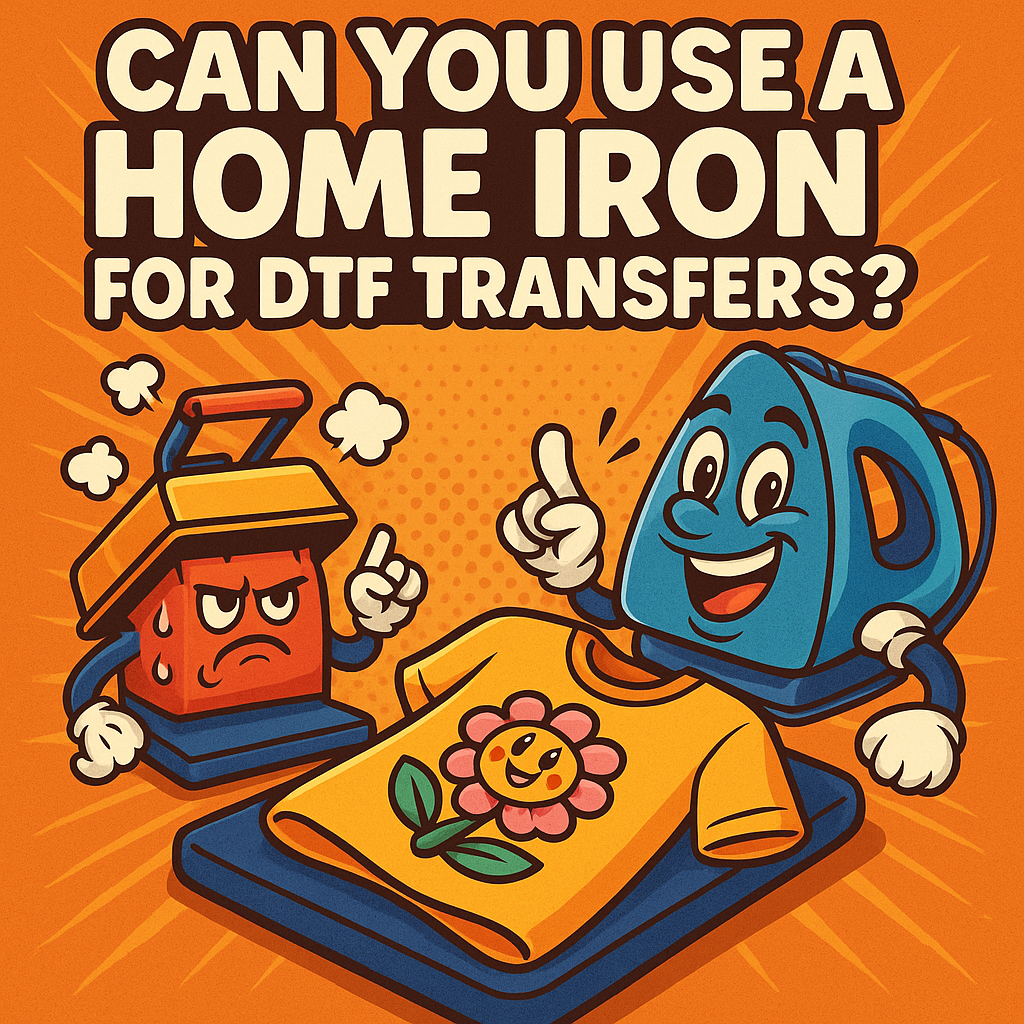 Can You Use a Home Iron for DTF Transfers?