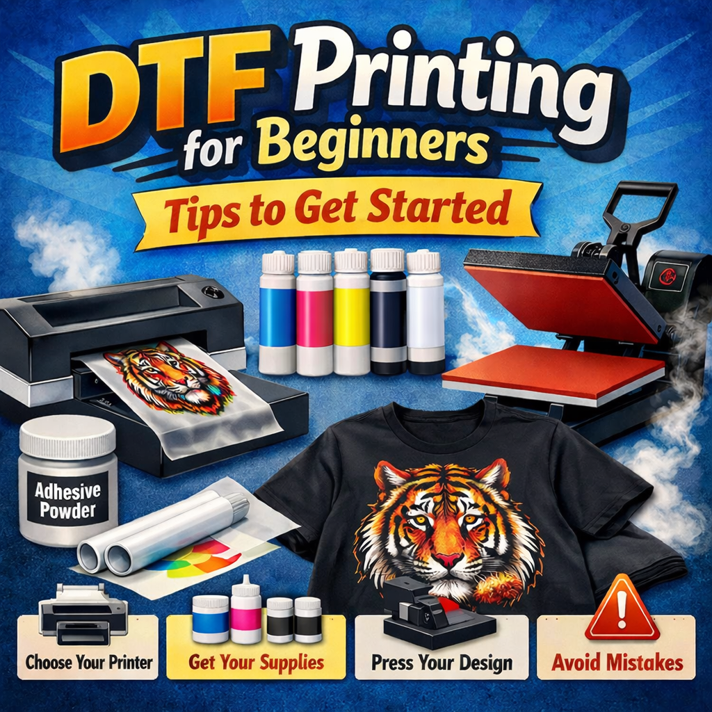 DTF Printing for Beginners: Tips to Get Started