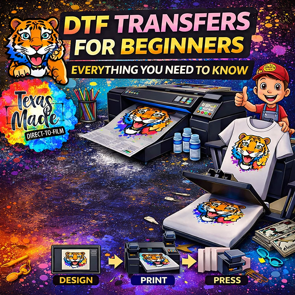 DTF Transfers for Beginners: Everything You Need to Know