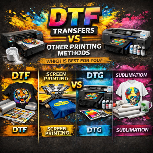 DTF Transfers vs. Other Printing Methods: Which Is Best for You?