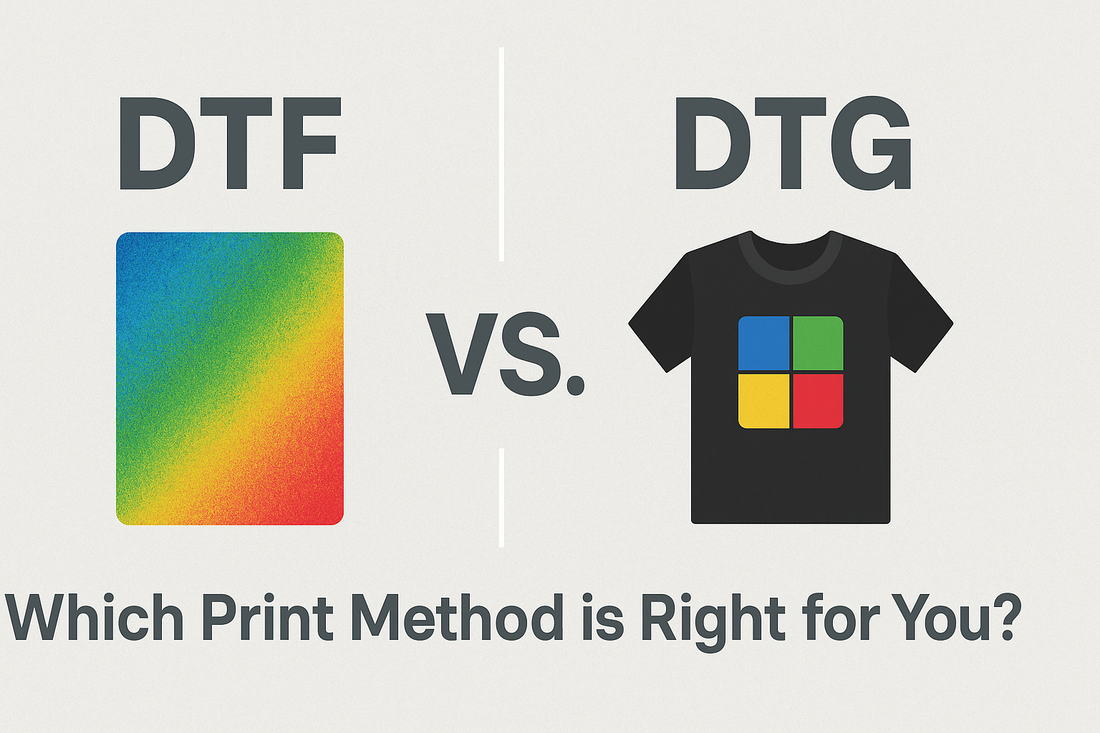 DTF vs. DTG: Which Print Method is Right for You?
