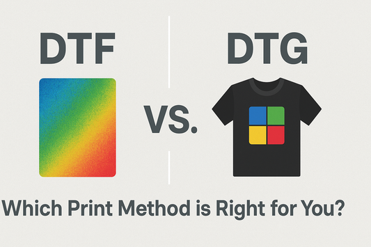 DTF vs. DTG: Which Print Method is Right for You?