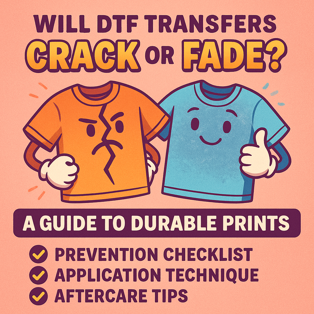 Do DTF Transfers Crack or Fade? A Guide to Print Longevity