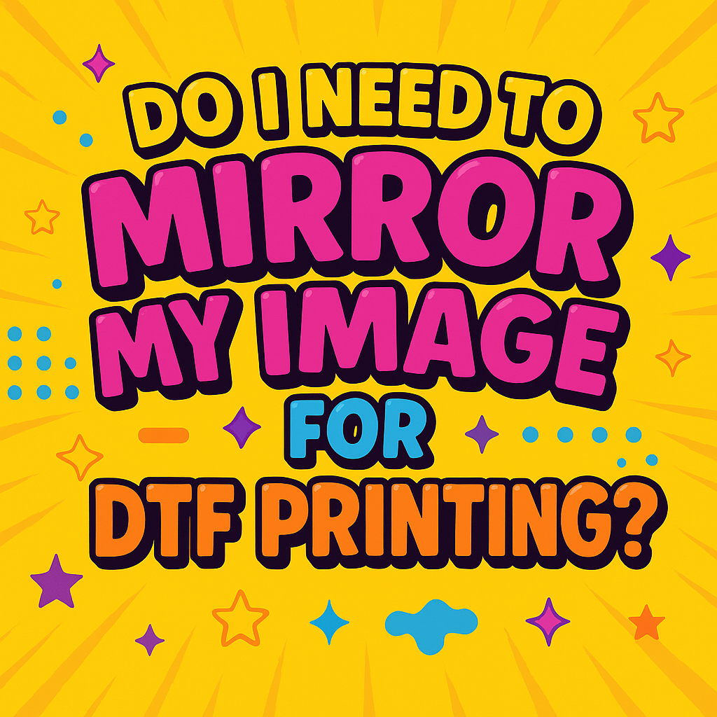 Do I Need to Mirror My Image for DTF Printing?