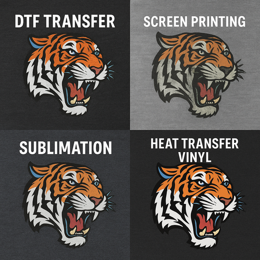 Durability and Quality of DTF Transfers Compared to Other Methods