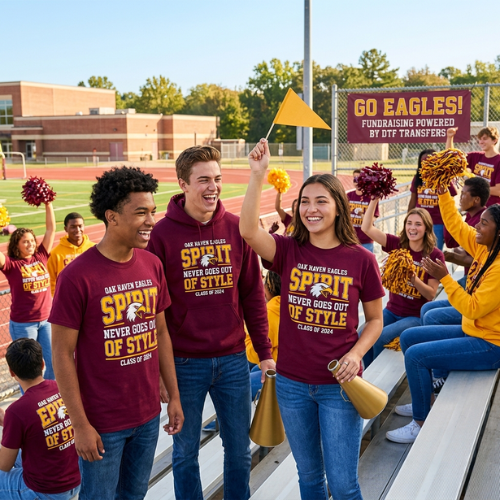 How to Create Custom DTF Transfers for School Spirit Wear