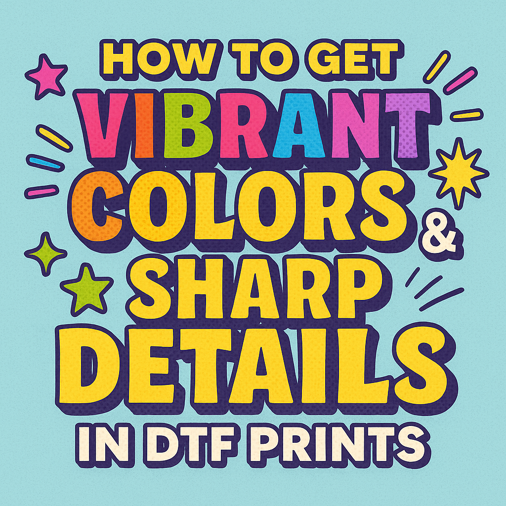 How to Get Vibrant Colors & Sharp Details in DTF Prints