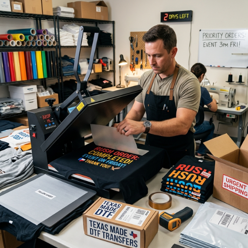 How to Manage Rush Orders in Your Custom Apparel Business