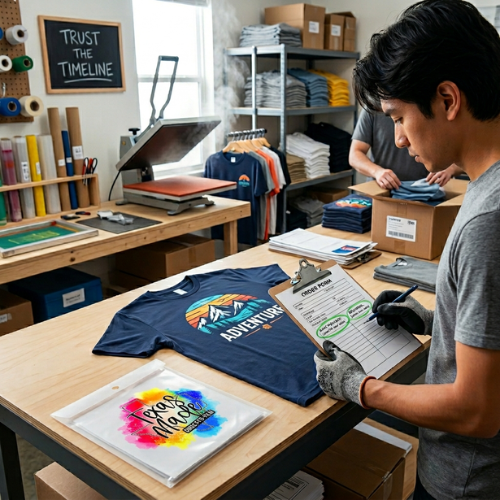 How to Set Realistic Turnaround Times for Your Custom Apparel Customers