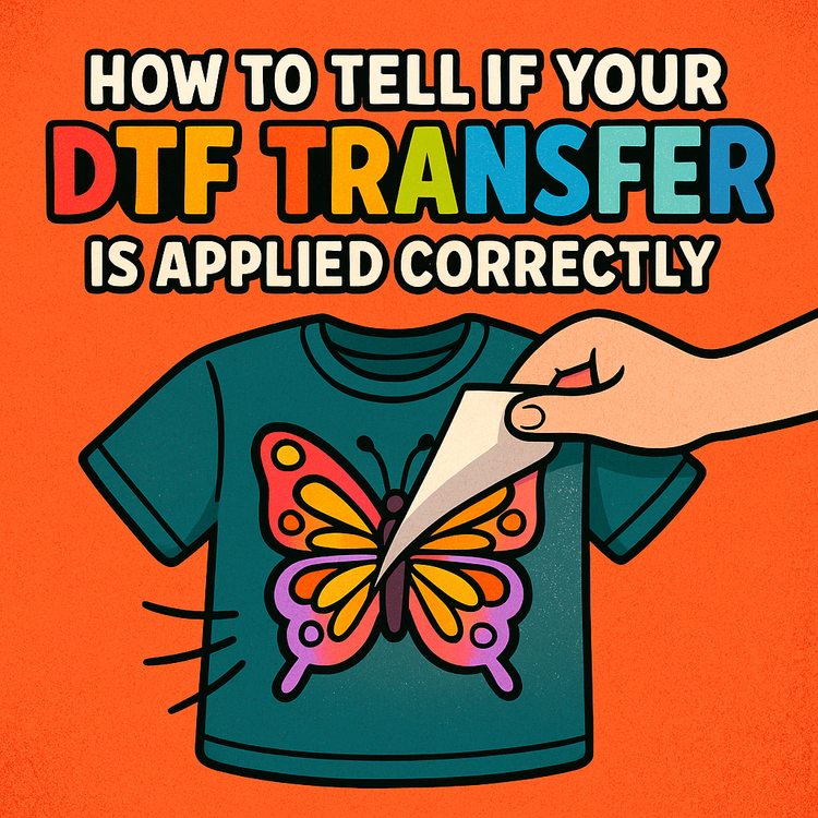 How to Tell if Your DTF Transfer Is Applied Correctly