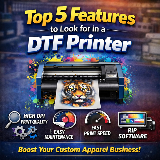Top Features to Look for in a DTF Printer