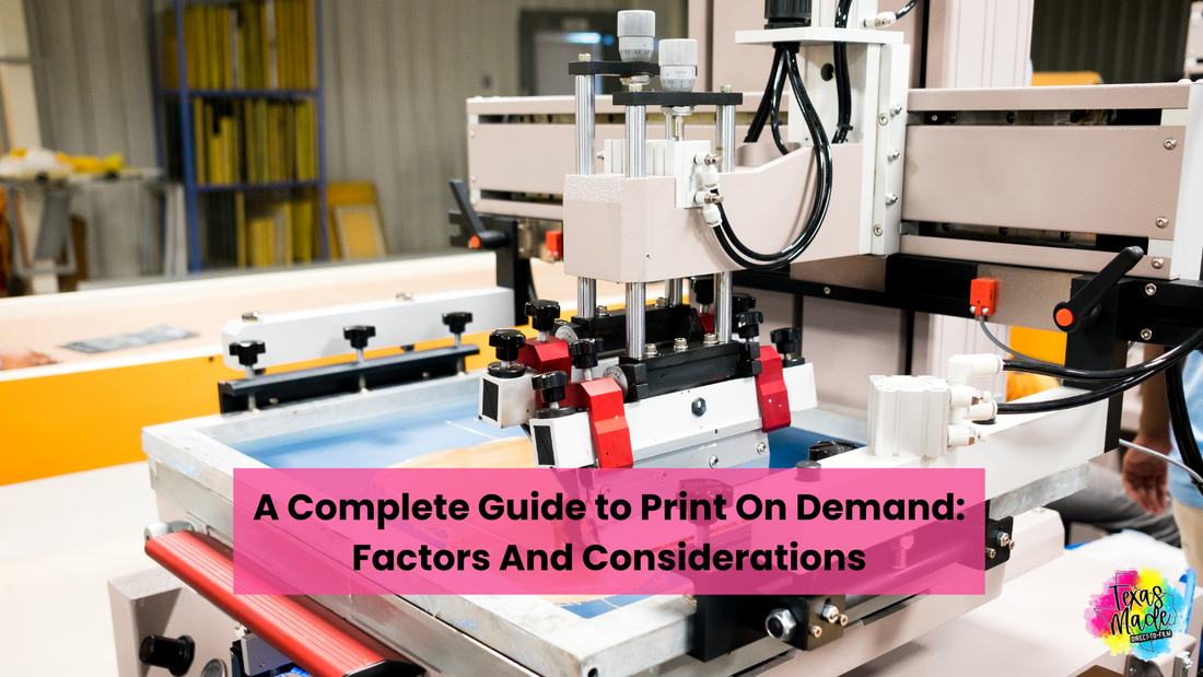 A Complete Guide to Print On Demand: Factors And Considerations
