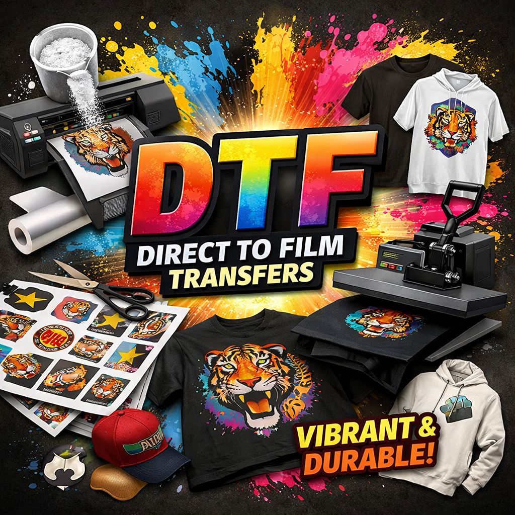 What Are DTF Transfers and How Do They Work?