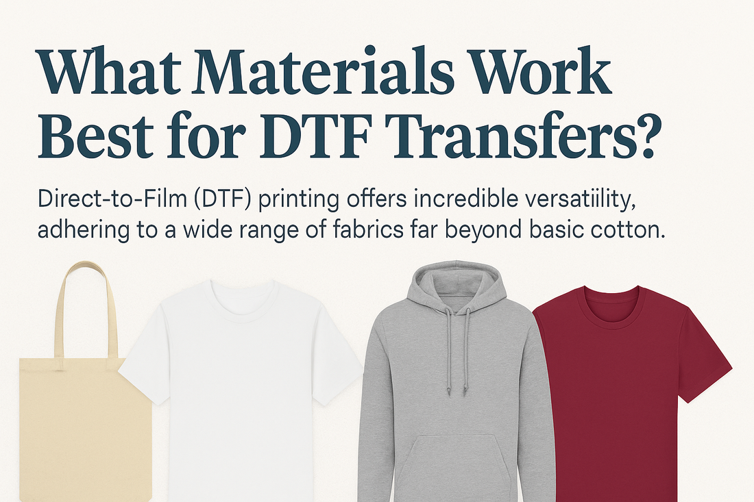 What Materials Work Best for DTF Transfers?