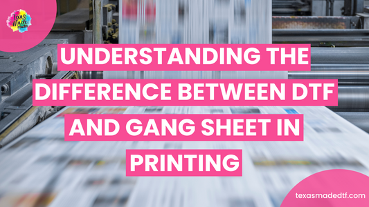 Understanding the Difference Between DTF and Gang Sheet in Printing