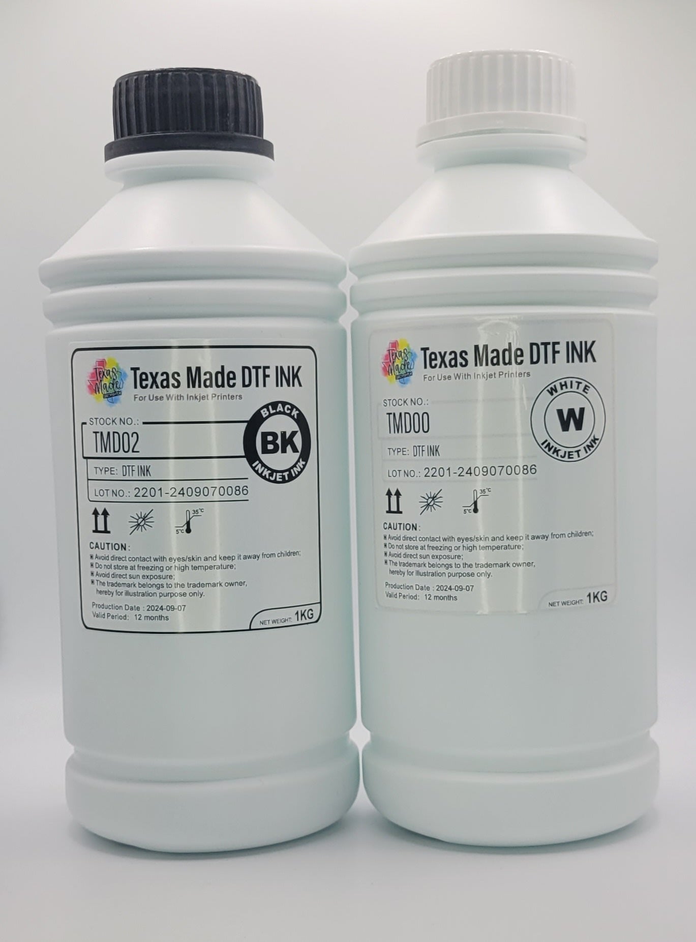 DTF (Direct to Film) Ink 1000mL/1L Bottles (Multiple Options)