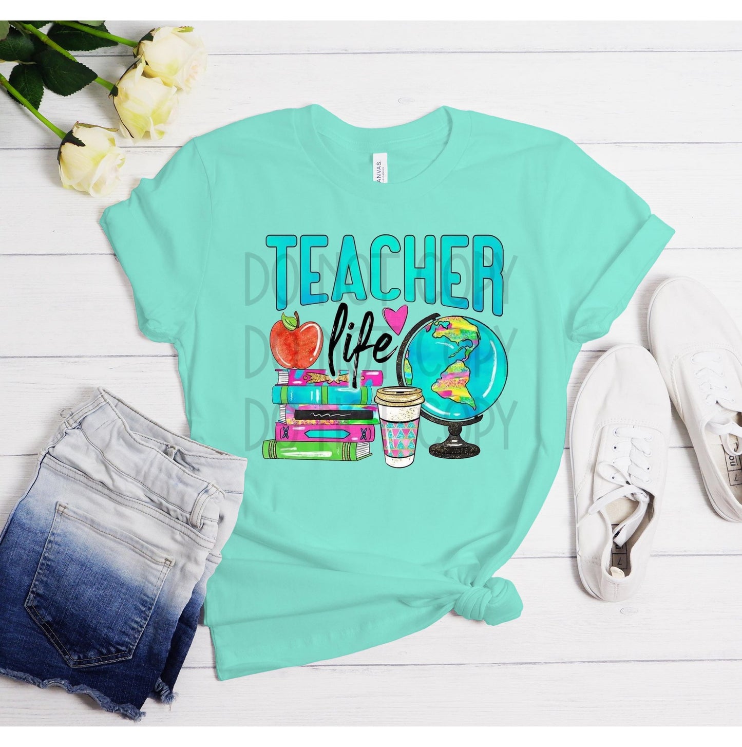 Teacher Life (Globe) DTF