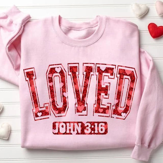 Loved John 3:16 DTF