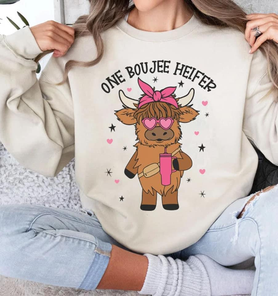 One Boujee Heifer DTF