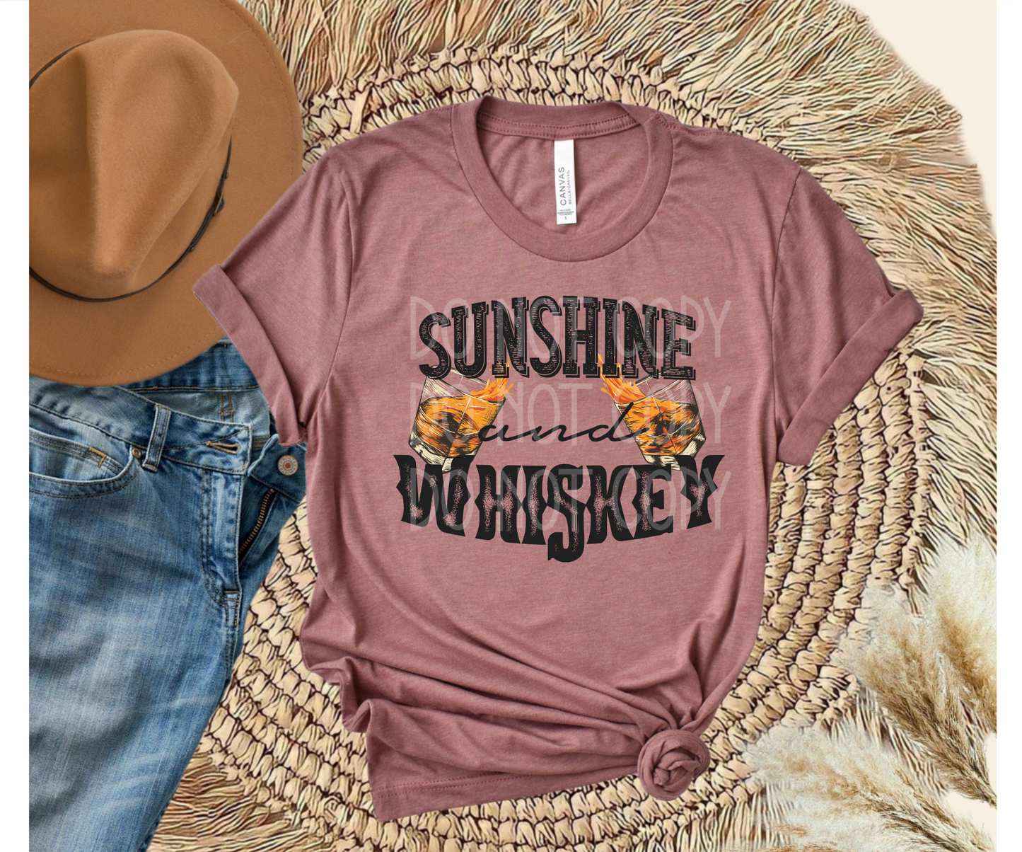 Sunshine and Whiskey DTF