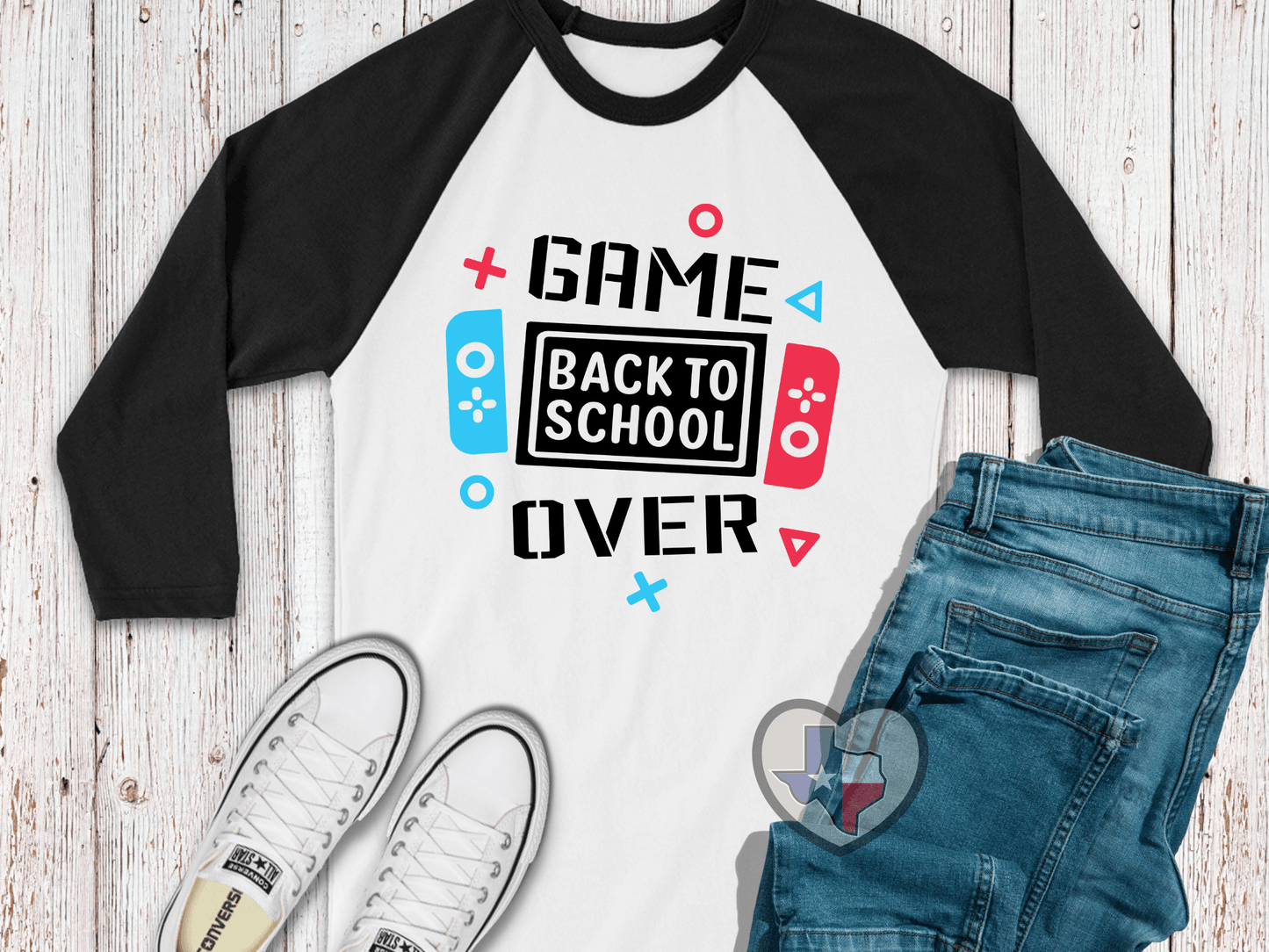 Game Over/Back to School DTF