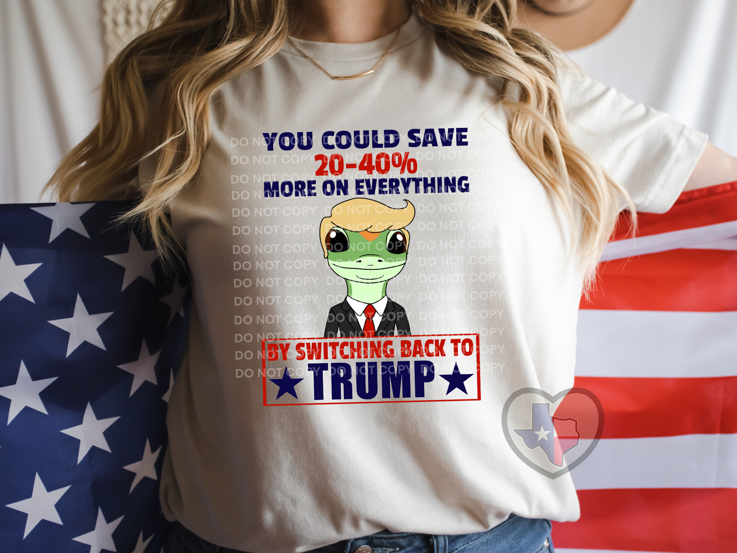 You Could Save 20-40% Trump DTF