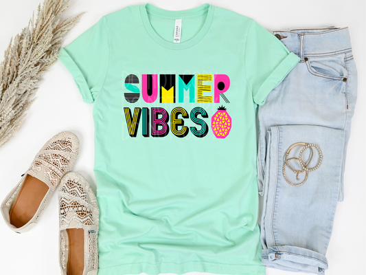 Summer Vibes Retro DTF