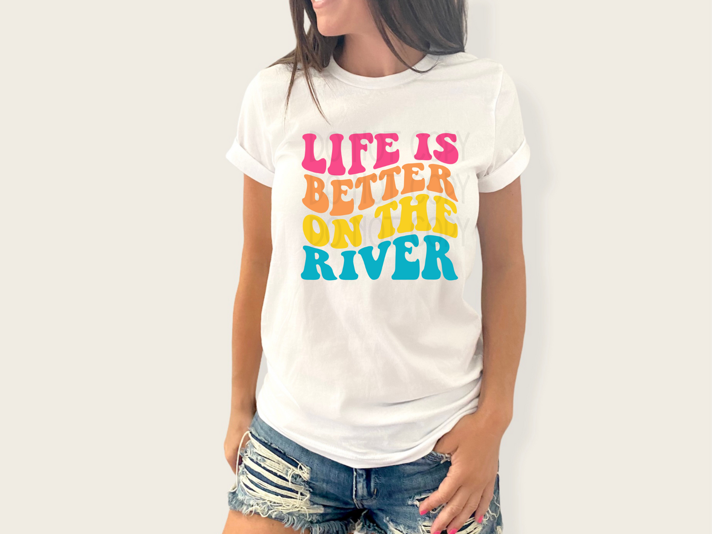 Life is Better on the River DTF