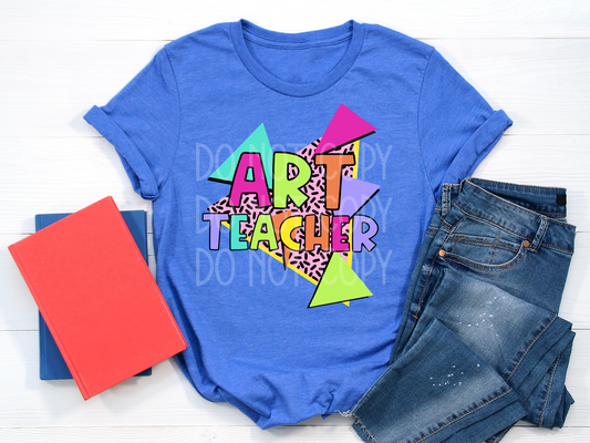 Art Teacher 90s DTF