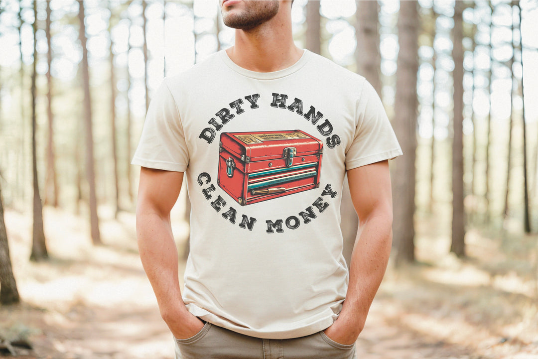 Dirty Hands Clean Money Toolbox DTF