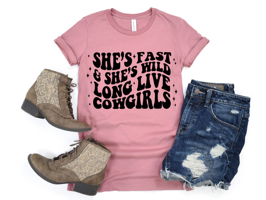 Long Live Cowgirls DTF