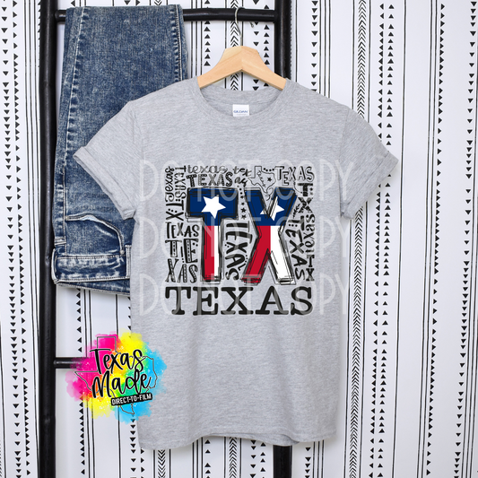 Texas Flag TX DTF